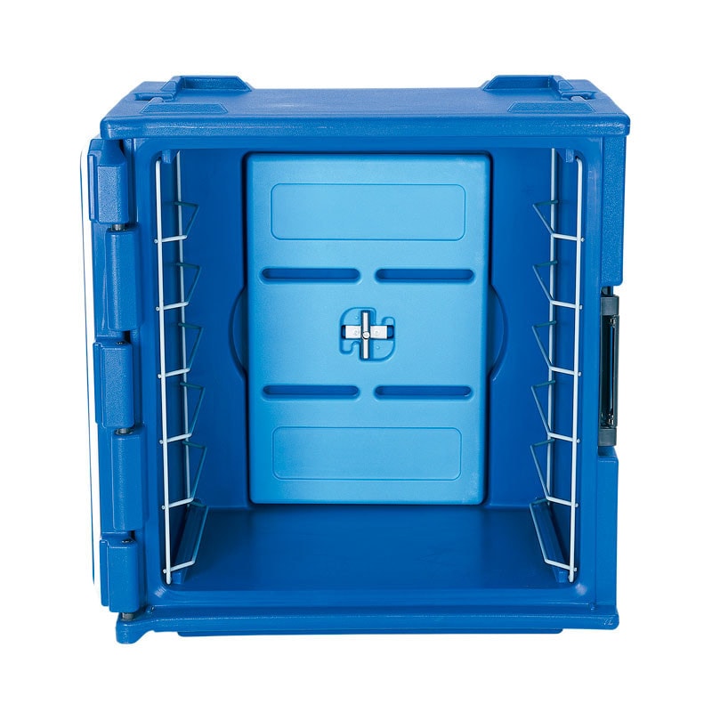 Caisse transport isotherme 6 glissières - 66 x 40.5 x 5.8 cm - Lot de 2 - Cambro