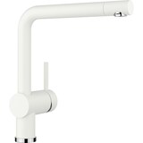 thumbnail of BLANCO LINUS Armatur / Silgranitweiß / Festauslauf / Hochdruck -