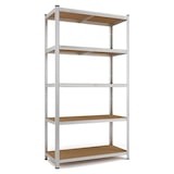 thumbnail of Etagère de Rangement 5 niveaux Bois MDF réglables 90x40xH180cm Rayonnage métal Charges lourdes 875kg - Garage Atelier Cellier