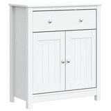thumbnail of vidaXL Badschrank BERG Weiß 69,5x34x80 cm Massivholz Kiefer
