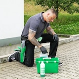 thumbnail of Kit complet pour nettoyage de vitres ERGOTEC 6 en 1 - Mouilleur, raclette, seau, bidon, grattoir et chiffon - UNGER