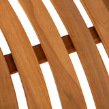 thumbnail of Boombank Male zonder rugleuning teak