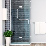 thumbnail of Relaxdays Haltegriffe Badezimmer, 2er Set, Edelstahl, Dusche & Badewanne, 200 kg, Senioren & behinderte Menschen, silber