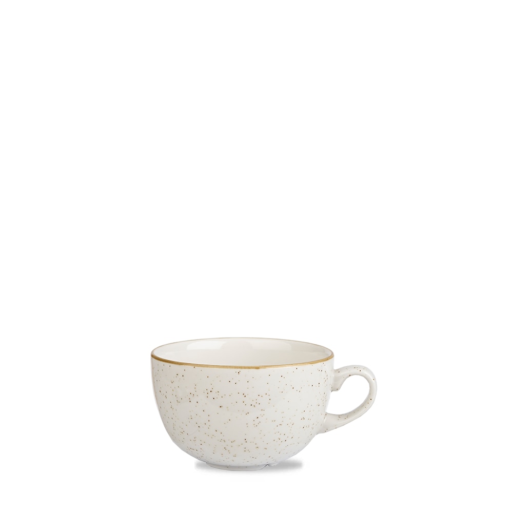 Churchill Stonecast Cappuccino Tasse 34 cl, Barley White