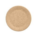 thumbnail of 20 Teller, Pappe "pure" rund Ø 15 cm braun
