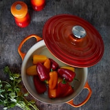 thumbnail of Le Creuset Bräter Signature 20 cm Kirschrot 2,4 L rund