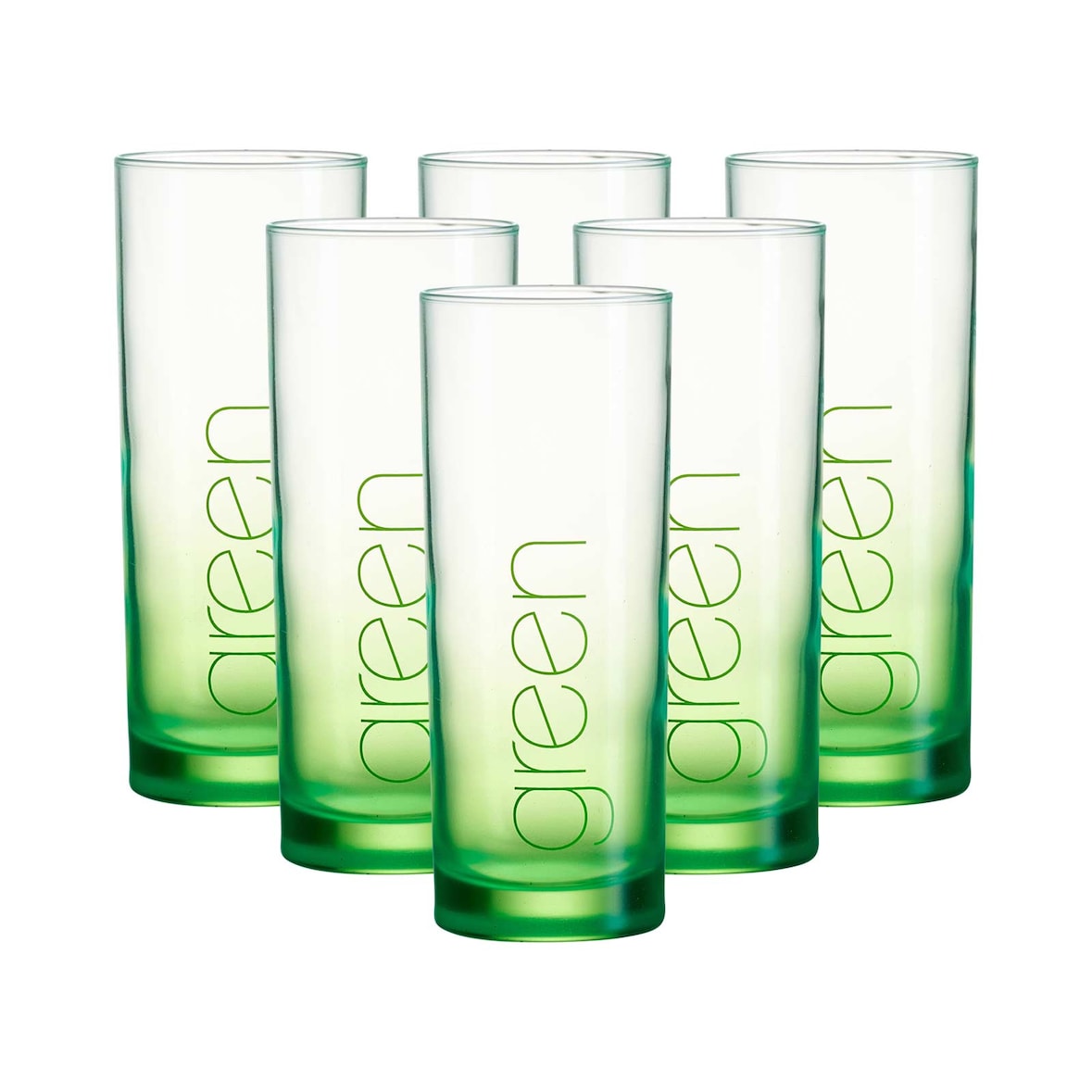 Ritzenhoff & Breker Flash Trinkglas 360 ml 6er Set - Grün