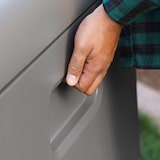 thumbnail of Baúl exterior ultrarresistente gris c/tapa abatible Lifetime