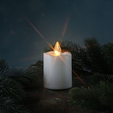 thumbnail of LED Kerze für Laternen flackernd Lichtsensor H: 9,5cm bis zu 2500h f. Außen weiß