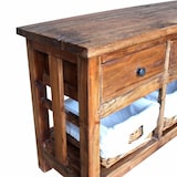 thumbnail of Helloshop26 - Buffet bahut armoire console meuble de rangement bois de récupération massif 100  cm 4402144
