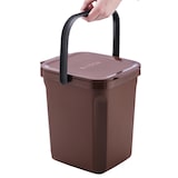 thumbnail of Cubo para basura orgánica 10 litros. Color Marrón. DENOX.
