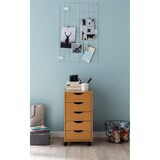 thumbnail of Rollcontainer Buche, Stilvoller & geräumiger Schreibtisch-Container mit 5 Schubladen. 33x38x64 cm | Kadima Design