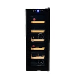 thumbnail of Vinata Confinale Wijnklimaatkast Vrijstaand - Zwart - Wijnkoelkast 12 flessen - 74.2 x 27.3 x 55 cm - Wijnkast glazen deur