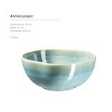 thumbnail of MÄSER Schüssel 16 cm, 6-er Set, ATACAMA GRÜN TEXTURA postsicher, Serie CORDELIA