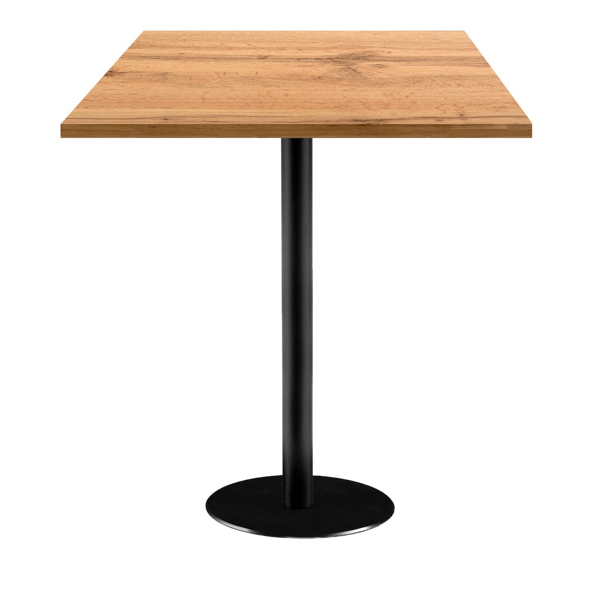 Restootab - Mange-debout 70x70cm - modèle Rome chene armor