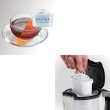 thumbnail of Russell Hobbs Purity Wasserkocher 1 l 2200 W Schwarz, Silber, Transparent