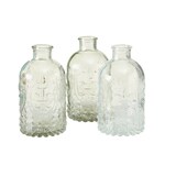 thumbnail of Vase Country 3tlg H 13 cm Glas Glasvase Flaschen Tischvase