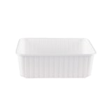 thumbnail of 400x Verpackungsbecher PP, weiß, 180x135mm, 1000ml