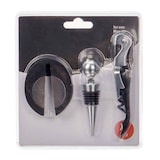 thumbnail of San Ignacio KINVARA - Set van 3 roestvrijstalen wijnaccessoires