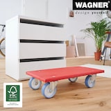 thumbnail of WAGNER Transporthilfe ANTI-RUTSCH - 57,5 x 30 x 14 cm, Bespannung&Rollen ultrasoft Ø 100 mm, Tragkraft 400 kg - 20139601