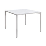 thumbnail of THETIS tavolo da pranzo quadrato di design moderno industrial cm 55 x 55 x 45 h colore Bianco