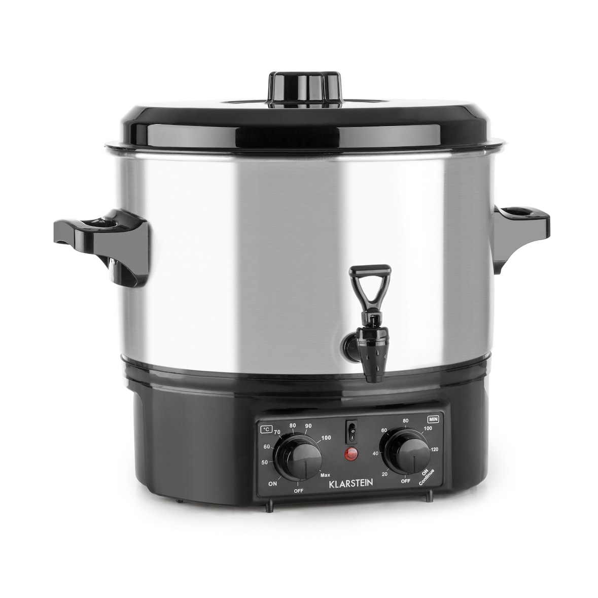 Biggie Small Einkochvollautomat Einkochtopf 16 Liter 2000 W Edelstahl Silber