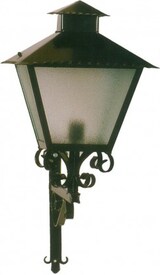 thumbnail of Farol de brazo de pared modelo Cortijo en Forja Negro 75x34x49cm