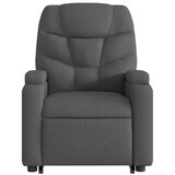 thumbnail of vidaXL Elektrischer Massagesessel mit Aufstehhilfe Dunkelgrau Stoff