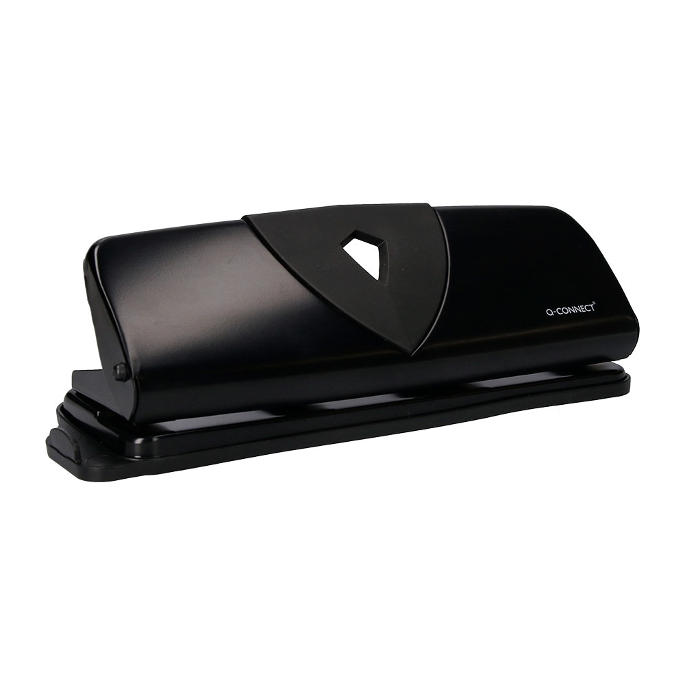 Taladrador Q-Connect Kf01238 Negro 4 Taladros Abertura 1,6 Mm Capacidad 16 Hojas