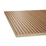 thumbnail of HERDASA, Zapatero modelo SUNNE en melamina, en color roble dorado con frente efecto listones