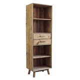 thumbnail of BS COM Libreria con 2 cassetti e 4 ripiani in Pino riciclato cm 60x40x190 60x40x190 cm Marrone