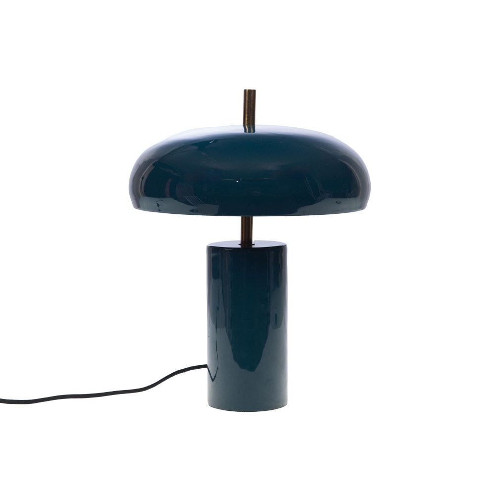 Lampe Gabin bleue -  Rond Fer Forgé Amadeus 30.00x30.00 cm
