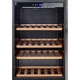 thumbnail of METRO Professional Cave à vin GWC2040, acier inoxydable, 54 x 54.3 x 83 cm, refroidissement statique par ventilateur,  40 bouteilles, noir/argenté