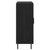 thumbnail of vidaXL Sideboard Schwarz Eichen-Optik 69,5 x 34 x 90 cm Holzwerkstoff