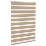 thumbnail of vidaXL Doppelrollo Sandbraun 100x150 cm Stoffbreite 95,9 cm Polyester