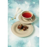 thumbnail of Seltmann Weiden Beat Color Glaze Teetassen mit Untertassen 6er Set Sandbeige