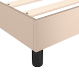 thumbnail of vidaXL Boxspringbettgestell Cappuccino-Braun 140x190 cm Kunstleder