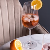 thumbnail of TABLE PASSION von 6 Stielgläsern waterfall 55 cl - Table Passion Box Transparent Rond Cristallin