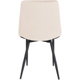 thumbnail of Set van 4 stoelen Telde Fluweel creme