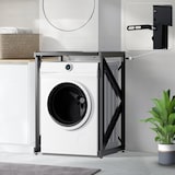 thumbnail of Estante para lavadora Caleb Negro