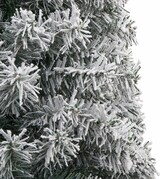 thumbnail of vidaXL Weihnachtsbaum Schlank mit Ständer Beschneit 270 cm PVC