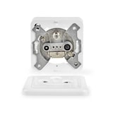 thumbnail of Prise Murale Pour Antenne  1x Sortie F  1x Sortie Mâle Cei  1x Sortie Femelle Cei  75 Db Usage Non Intensif Nedis