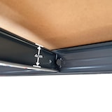 thumbnail of METRO Professional Étagères pour charges lourdes KBT45,  charge maximale de 350 kg par étagère, gris