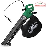 thumbnail of Gardebruk Elektro Laubsauger 3in1 3000W Schultergurt Rollen Fangsack 45L