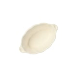 thumbnail of 144 Fingerfood - Schalen Zuckerrohr `pure` 40 ml 3 cm x 9,5 cm x 6 cm weiss `Wave`