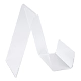 thumbnail of EXACOMPTA Supporto libri da tavolo L75xH100xP104, cod. 88158D in PMMA (acrilico) alta trasparenza, resistente ai raggi UV. Confezione da 10 pezzi.