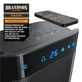 thumbnail of Brandson Heizlüfter energiesparend, Keramikheizgerät 2000W, Fernbedienung, 2 Leistungsstufen, Überhitzungsschutz, Automatische Abschaltung