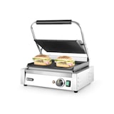 thumbnail of Grill de contact "Panini", HENDI, dessus et dessous rainurés, 230V/2200W, 430x370x(H)210mm