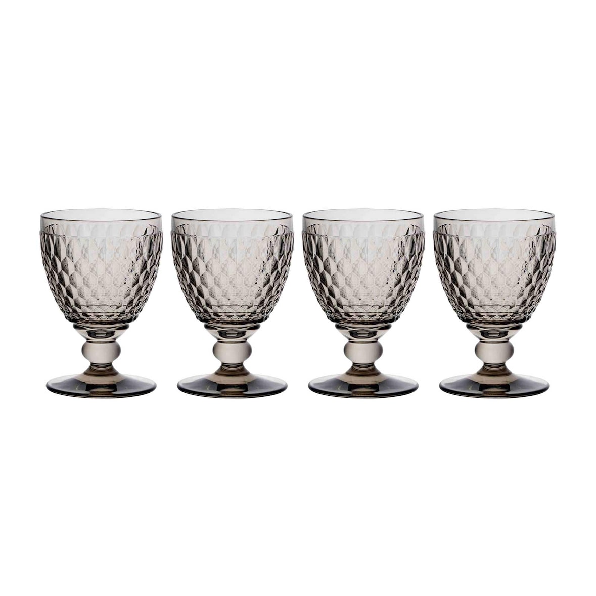 Villeroy & Boch Boston Coloured Rotweinglas 310 ml smoke 4er Set