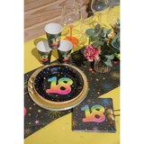 thumbnail of 6 Teller 18. Geburtstag bunt Pappteller